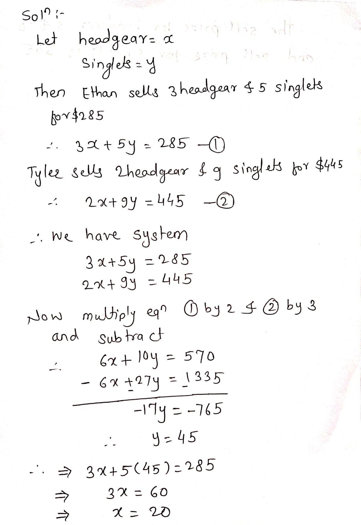 Advanced Math homework question answer, step 1, image 1